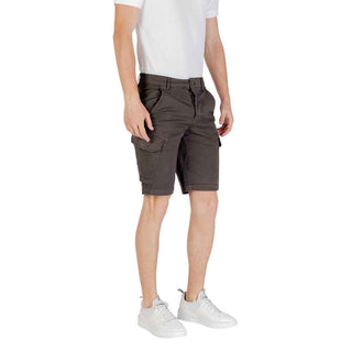 Lyle & Scott Gray Cotton Bermuda