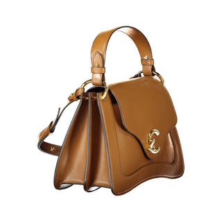 Coccinelle C-Me Calf Brown Leather Handbag
