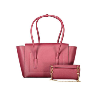 Coccinelle Red Leather Handbag