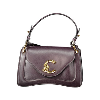 Coccinelle C-ME Purple Leather Handbag