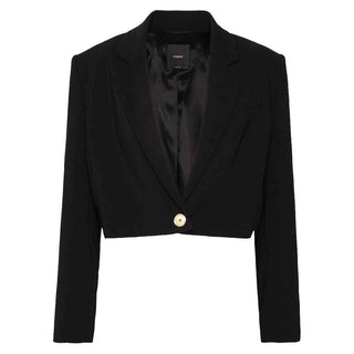 PINKO Black Polyester Suits & Blazer