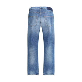 Margiela Blue Cotton Jeans
