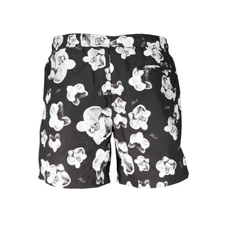 Karl Lagerfeld Black Polyester Swimwear