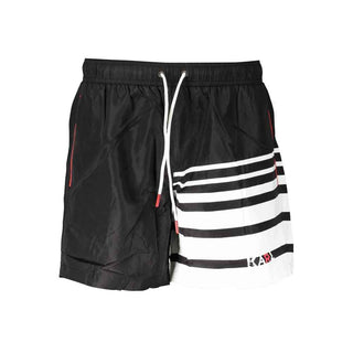 Karl Lagerfeld Black Polyester Swimwear