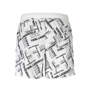 Karl Lagerfeld White Polyester Swimwear