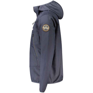 Napapijri Blue Polyester Jackets & Coat