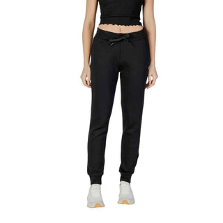 Armani Exchange Black Cotton Joggers Workout Pant