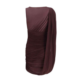 Magda Butrym Sheer draped mini Dress