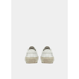 D.A.T.E White Leather Sneaker