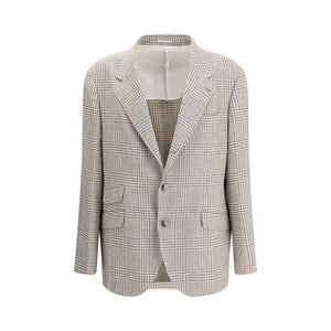 Brunello Cucinelli Prince of Wales Blazer