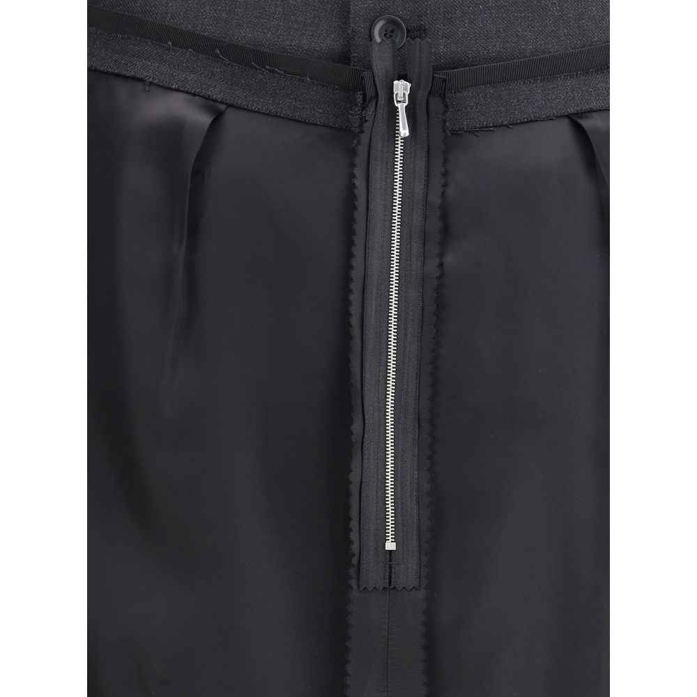 Margiela Wool Midi Skirt