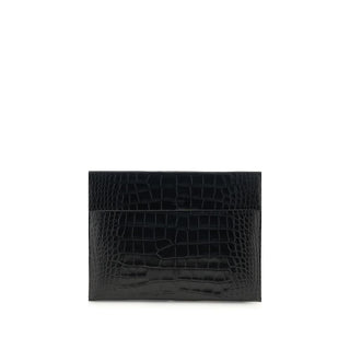 Tom Ford Crocodile Effect Leather Pouch