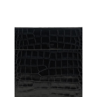 Tom Ford Crocodile Effect Leather Pouch
