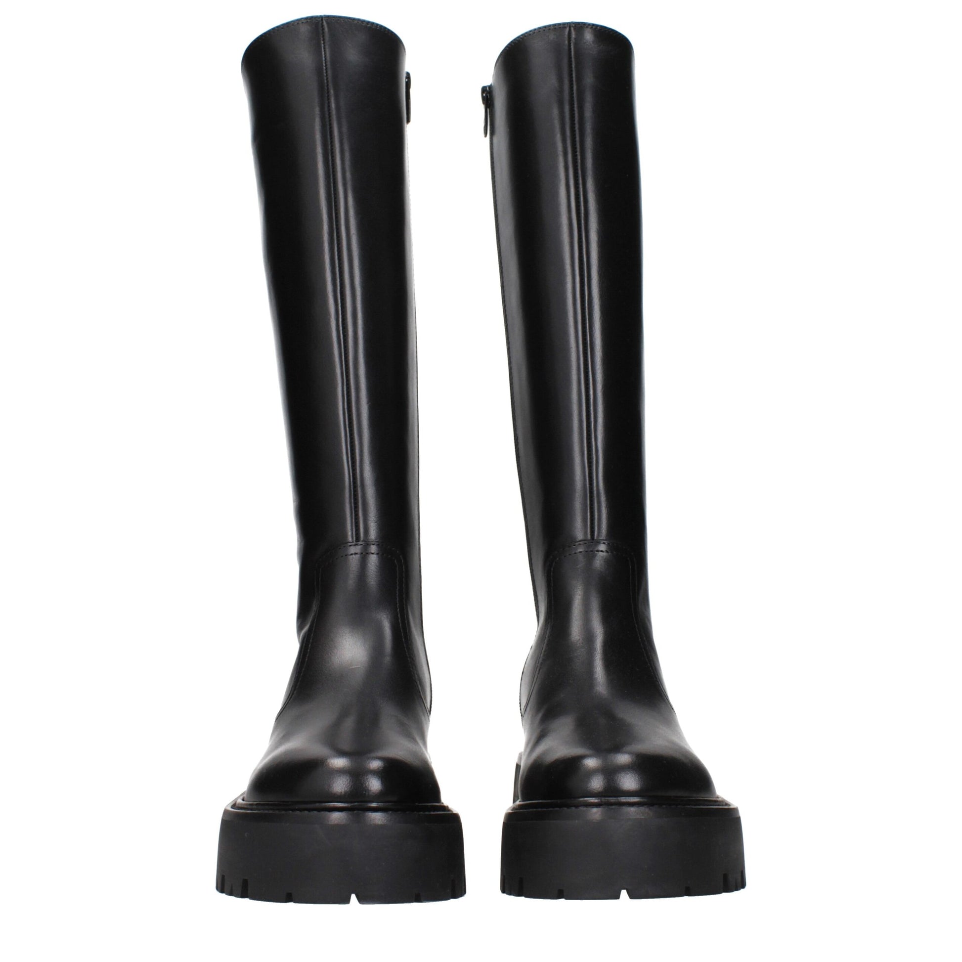 Celine Black Leather Ankle Boots