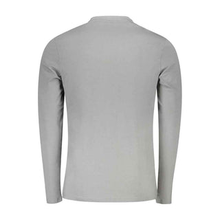 Hugo Boss Gray Cotton T-Shirt