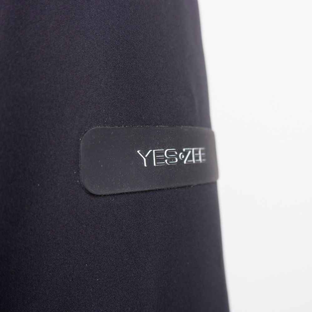 Yes Zee Blue Nylon Jackets & Coat