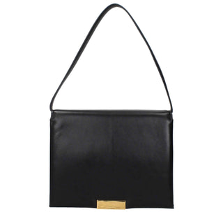 Jil Sander Black Leather Shoulder Bags