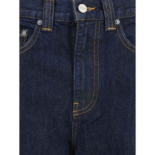 Khaite Bonnie high-waisted wide-leg jeans
