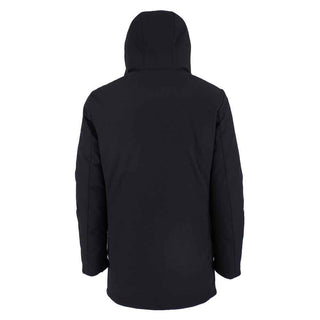 Yes Zee Black Nylon Jackets & Coat