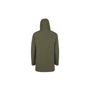 Yes Zee Green Nylon Jackets & Coat