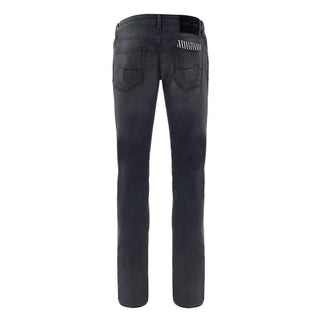 Jacob Cohen Black Cotton Skinny Jean
