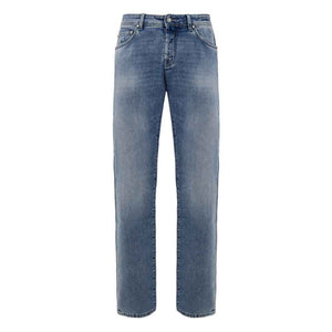Jacob Cohen Blue Cotton Skinny Jean
