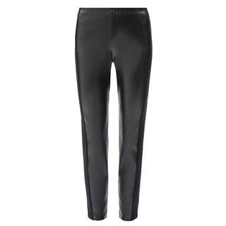 Patrizia Pepe Black Polyethylene Legging