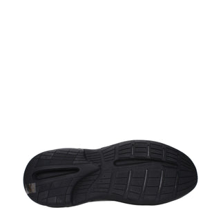 Balmain Black Leather Athletic Sneakers