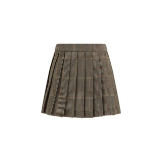 Golden Goose miniskirt with Prince of Wales motif