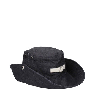 Jacquemus Blue Cotton Sunhats