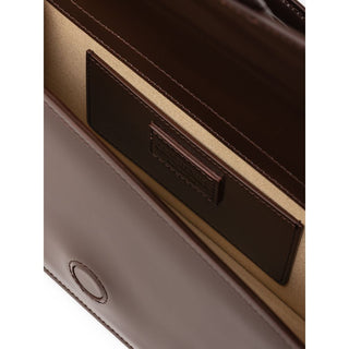 Jacquemus Elegant Brown Leather Handbag