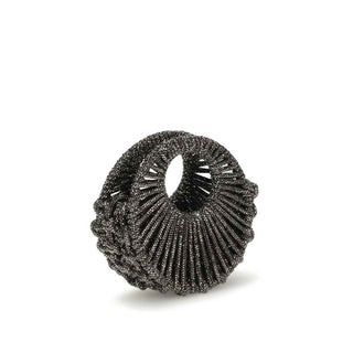 HIBOURAMA Gray Resin Handbag