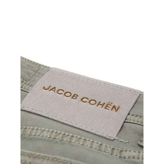 Jacob Cohen Gray Cotton Skinny Pant
