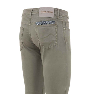 Jacob Cohen Gray Cotton Skinny Pant