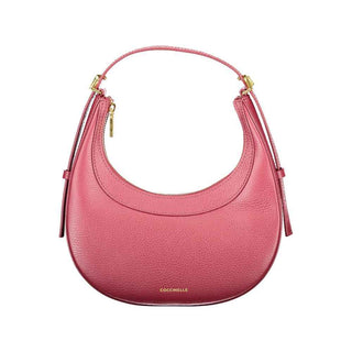 Coccinelle Purple Leather Handbag