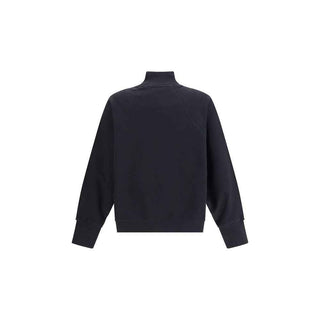 Balmain Leopard Print High-neck Sweatshirt