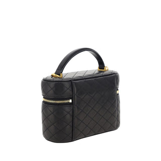 Saint Laurent Vanity Gaby Quilted Leather Handbag