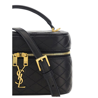 Saint Laurent Vanity Gaby Quilted Leather Handbag