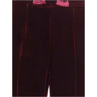 Forte_Forte Flared Trousers in smooth Velvet