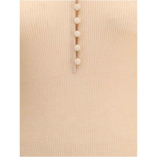 Chloé Merino Wool Henley Sweater