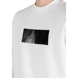 Armani Exchange Cream Cotton Sweatshirt
