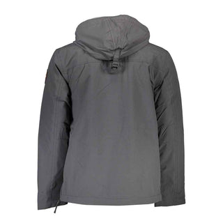 Napapijri Gray Polyamide Jackets & Coat
