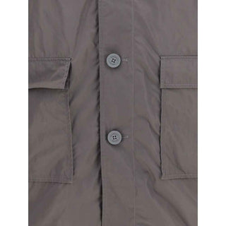 Thom Browne Memory Tech Packable Smock
