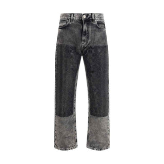 PINKO Five-pocket Jeans with mini studs
