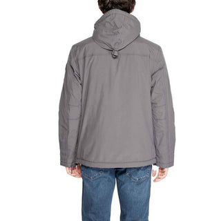 Napapijri Gray Polyester Jackets & Coat