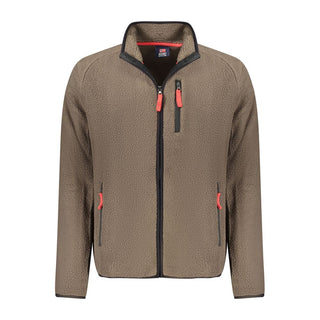 Norway 1963 Brown Polyester Men Sweater