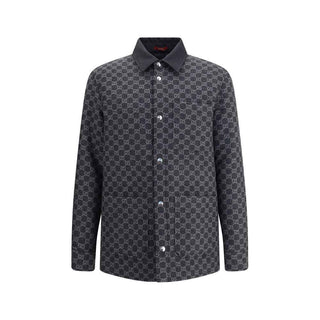 Gucci Wool Jacket with all-over GG monogram