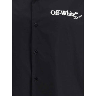 Off-White Bowling Shirt in Poplin