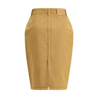 Saint Laurent Denim Pencil Skirt