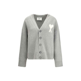 Ami Paris Alpaca Ami de Coeur Cardigan